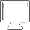 Icon to show web design services